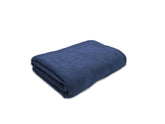 Black Gold The Finer Touch Oversized Microfiber Bath Towel 700 Gsm | Soft Quick-Dry Microfiber Towel For Men & Women | Lightweight, Absorbent & Travel-Friendly (Navy Blue)