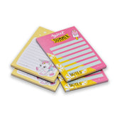 Cute Stationery Notes Diary, Travel Journal To Do List Gifts For Teachers By Students Set Of 4