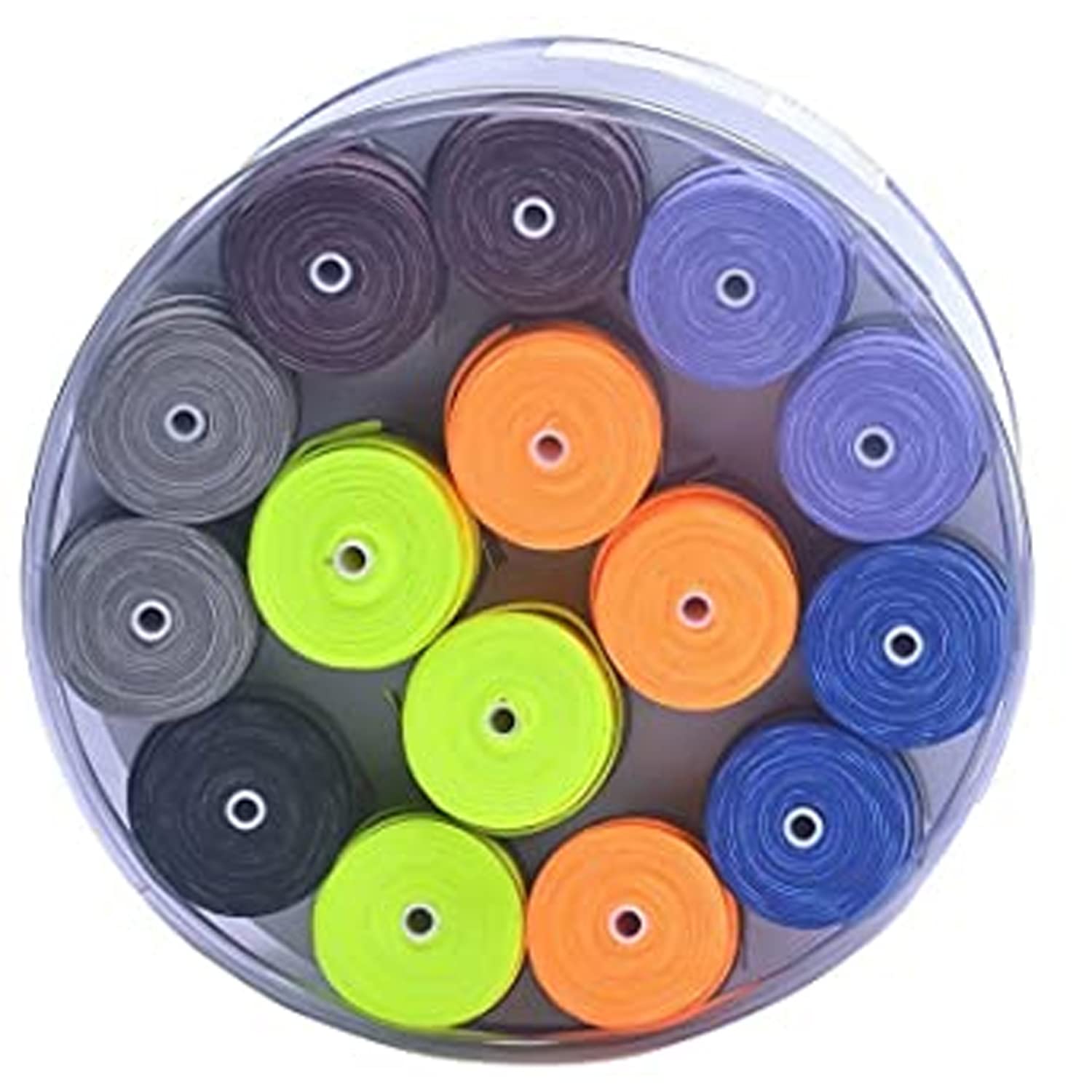 Yonex AC 102EX Pack Of 6 Rubber Badminton Grip Assorted Badminton Super Grip | Colour - Multicolour Yonex AC 102EX Pack Of 6 Rubber Badminton Grip Assorted Badminton Super Grip | Colour - Multicolour