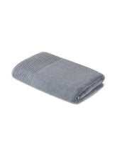 Himeya 100% Cotton Large Size Bath Towel 600 Gsm | Bath Towel For Men & Women (Vintage Blue)