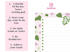 A5 Notes/To Do List Notepad, Beautiful Checklist Pad, Tear-Off Sheets (Frog, Green) Pack Of 1