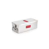 Stainless Steel Jewellery Box Organisers For Women | Cash Box For Home & Shop Counter With Locking System & Glossy Finish, Medium Size