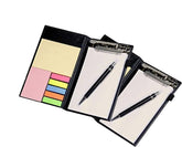 Memo Note Book With Sticky Notes & Clip Holder In Diary Style | Pack Of 2 - White