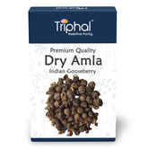 Triphal Dry Amla Whole (Sabut) 100% Natural, Edible Grade, Rich In Vitamin C, Known For Its Immune - Boosting & Skin - Rejuvenating Properties | 200gm 0.4lbs