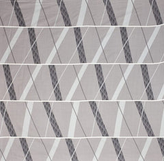 Double Bed Bedsheet With 2 King Size Pillow Covers - 90 X 90 Inches, Grey & White | Designer Printed 220 TC Cotton Feel For Summer Double Bed