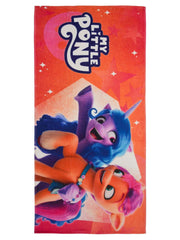 Athom Living Kids Soft Cotton Cartoons Digital Printed Bath Towel 300 Gsm (My Little Pony)