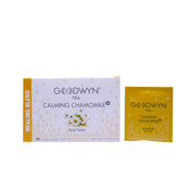 Goodwyn Calming Chamomile Herbal Tea - 20 Enveloped Tea Bags | Boosts Immunity, Relieves Stress - Handpicked & Farm Fresh Herbal Tea | Caffeine Free, No Preservatives