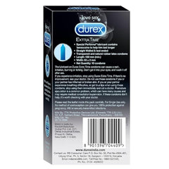 Durex Condoms, Extra Time - 10 Count