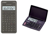 Casio FX-82MS 2nd Gen Scientific Calculator& Casio LC-160LV-BK Portable Calculator With Flap Cover