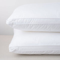 Microfiber Doctor Pillow Soft Fluffy Pillow For Sleeping, White - 45 X 68 Cm | Dr. Pillow For Neck & Shoulder Pain, Back & Side Sleeper | Cervical Pain, Neck Support, Spondylitis, Washable