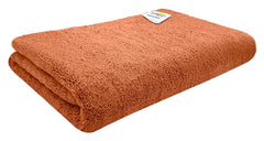 Softspun Microfiber High Loop Hair & Face Care Bath Towel 450 Gsm | Ultra Absorbent Super Soft & Comfortable Quick Drying Extra Large Towel (Brown)