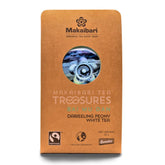 Makaibari Tea Treasures Bai Mu Dan Darjeeling Peony White Tea - 25gm, 0.8 Ounce | USDA Certified Premium Darjeeling Loose Leaf Tea - Low Caffeine Loose Leaves