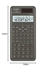 Casio Fx-991ms 2nd Gen Non-programmable Scientific Calculator, 401 Functions And 2-line Display | 3 Years Warranty Manufacturer
