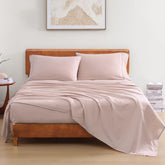 100% Organic Cotton Bedsheet For Double Bed With 2 Pillow Covers | 90 X 100 Inches, Sepia Rose | Soft & Comfortable Fabric, Machine Washable