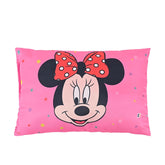 Soft & Cozy Pillow For Kid's, Comfortable Pillow For 2 Year Old's Disney Minnie, Pink - 12x18 Inches | Suitable For All Sleepers, Multipurpose & Comfortable, Breathable - Pack Of 1
