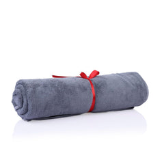 Cotton Bolls Textiles Premium Microfiber Bath Towel 400 Gsm | Ultra-Soft, Quick Dry Super Highly Absorbent, Superior Comfort, Durable & Elegant Design Towel (Dark Grey)
