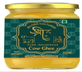 100% Natural Bilona Cultured Indigenous Cow Ghee By Shree Ghritam | Good Source Of Healthy & Nutritious Desi Cow Ghee | (250ml) 8.4 Ounce | Jar Pack