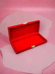 Wood Decorative And Attractive Box Cash Box, Shagun Jewellery Money Envelop Wedding, Gift Bangel Pack Of 1, Colour - Red, Horse
