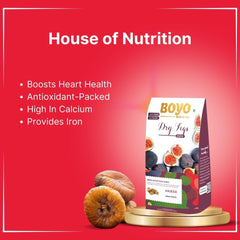100% Natural Dried Afghani Figs By Boyo 200gm, | Rich In Iron Fiber Rich Dry Fruits Gluten Free Good Immunity Dry Anjeer | 7.0 Ounce