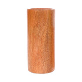 Brown Neem Wooden Tumbler For Drinking Water, Juices 5.9 Inch Tumbler, 148 Grams - Set Of 1 Tumbler, Anti-Bacterial - Made Of Neem Wood