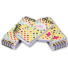 To-Do-List, Office NotePad Journal For Office Use, Spiral Bound, Tear Off Sheets, Pack Of 6