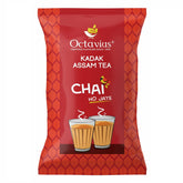 Octavius Kadak Assam Tea - 1 kg, 35.2 Ounce | Garden Fresh Extra Strong Assam Tea - Kadak Chai Patti | Medium Caffeine Strong Chai Patti
