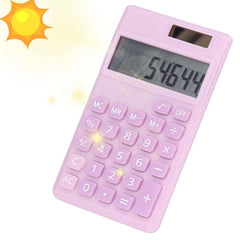Small Calculator, Calculators For Office For Business Big Button Design For Home (Pale Pinkish ) | Calculator 8 Digit LCD Display, Large Key Design