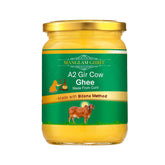 100% Pure A2 Gir Cow Desi Ghee By Mangalam Ghrit | Traditional A2 Ghee Bilona Method Healthy Bilona Ghee Protact Eyesight | (1 Litr) 33.8 Ounce | Jar Pack