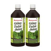 Baidyanath Giloy Tulsi Herbal Juice Helps Boost Immunity & Promotes Good Health, Supports Respiratory Wellness | 1000ml 2.2lbs Each Pack Of 2