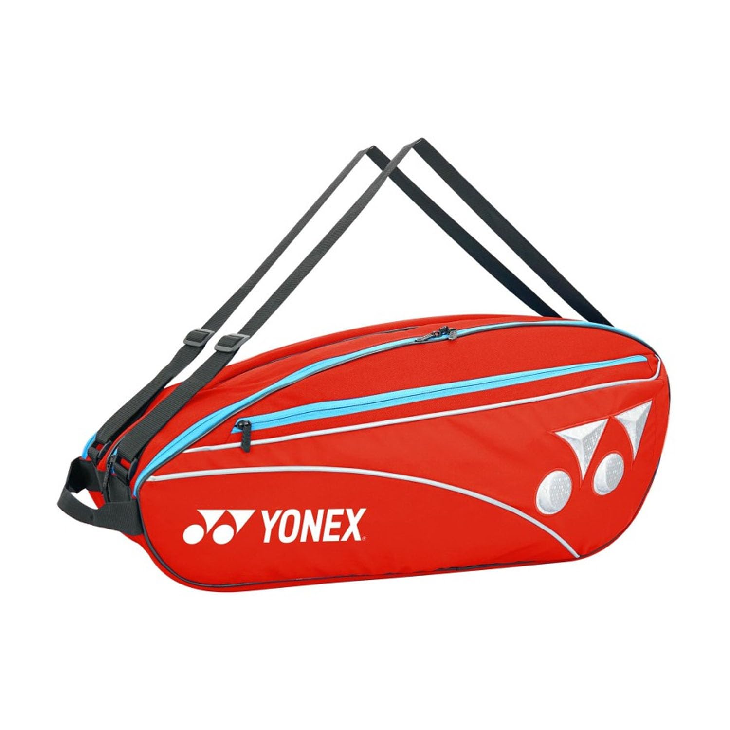 Yonex Badminton Kitbag PC2 - 3D - Q014 - 23426EX - SR, Colour - Mist Red, Material - Polyester, Size - Large Yonex Badminton Kitbag PC2 - 3D - Q014 - 23426EX - SR, Colour - Mist Red, Material - Polyester, Size - Large