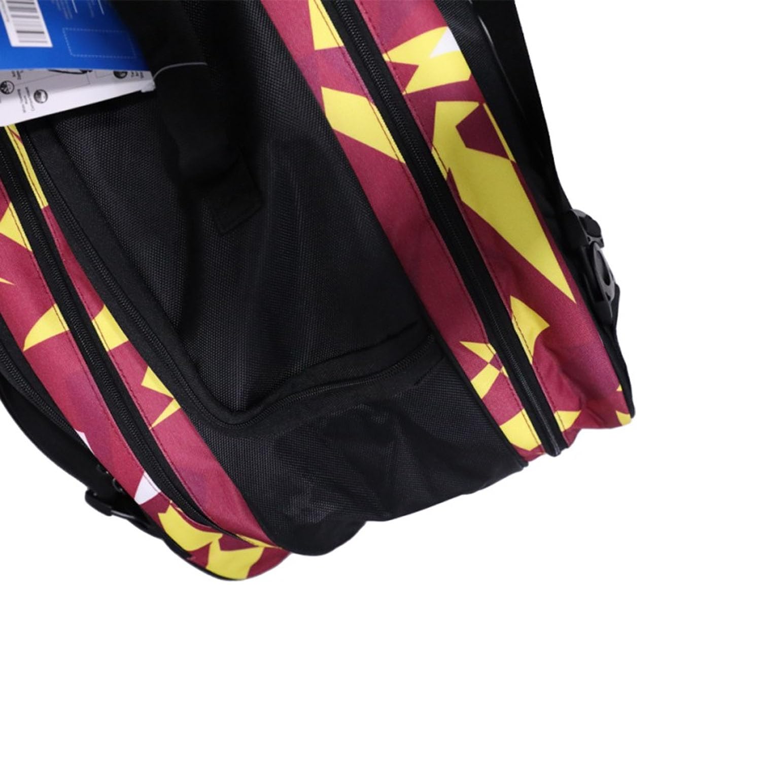 Yonex Badminton Champion Racquet Bag 22926T BT6 - SR | 6 Zipper Compartment For Saparate Storage, Colour - Creddish Rose, Size - Medium Yonex Badminton Champion Racquet Bag 22926T BT6 - SR | 6 Zipper Compartment For Saparate Storage, Colour - Creddish Rose, Size - Medium