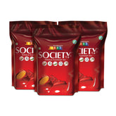 Society Masala Flavor Tea Pack Of 3 X 500gm, 17.6 Ounce Each - Masala Chai Enriched With Cardamom Ginger Cloves Black Pepper & Lemongrass | Refreshing Classic Masala Tea - No Preservatives