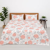 Double Bedsheet Includes 2 Pillow Covers Soft & Breathable Microfiber ā 90 X 100 Inches, White | Perfect For Year-Round Comfort