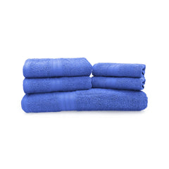Sassoon Anatolia Bath + Hand & Face Towel 1200 Gsm (Heaven) - Pack Of 5