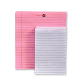 Do List Notepad Tear-Off Pad, Ruled 10.5x8.5 Pink, Pack Of 6 & 5 X 8 White, Pack Of 12 Inch