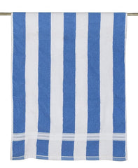 Monbest Urban Comfort Cotton Bath Towel 450 Gsm (Blue line)