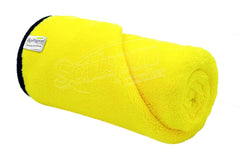 Softspun Microfiber Bath Towel 360 Gsm | Ultra Absorbent Super Soft & Comfortable Quick Drying For Men & Women Daily Use Extra Large Size Towel (Yellow)