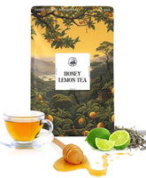 Dorje Teas Darjeeling Honey Lemon Tea - 100gm, 3.5 Ounce, 40 Cups | Promotes Good Sleep & Stress Relief - Low Caffeine, Made With Special Gondhoraj Lemons