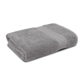 Showstopper Cotton Bath Towel 500 Gsm (Silver Grey)