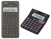 Casio FX-82MS 2nd Gen Scientific Calculator & Casio Desktop Calculator | 3 Years Warranty - Trigonometrical, Logarithmic, Permutation, Combination
