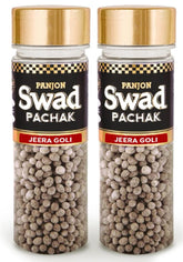 Panjon Swad Jeera Goli Mukhwas 280gm, (140gm *2) | Digestive Mouth Freshener
