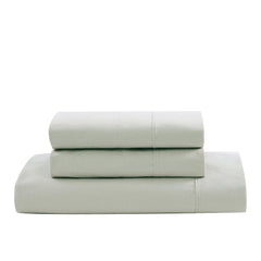 Includes 1 Flat Super King Bedsheet With 2 Pillow Covers - 108 X 108 Inches, Sage Green | Soft - Breathable & Comfortable, Machine Washable | Natural Softness & Breathability