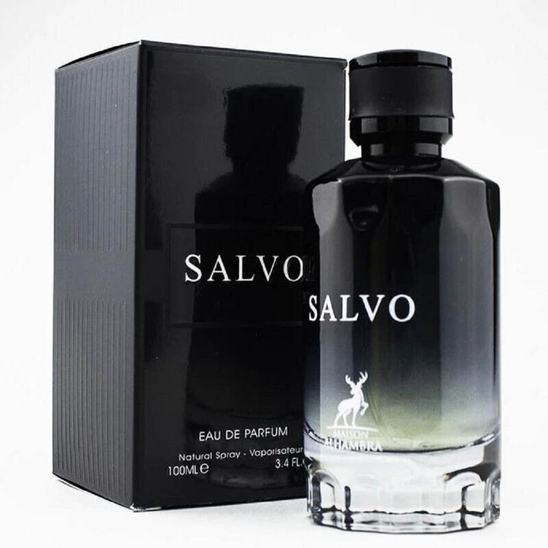 SALVO BY MAISON ALHAMBRA EAU DE PARFUM 100ML 3.4 FL.OZ. FOR MEN SALVO BY MAISON ALHAMBRA EAU DE PARFUM 100ML 3.4 FL.OZ. FOR MEN