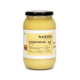 Pure Organic Cultured Desi Cow Ghee By Barosi | Rich In Vitamins A, E & Healthy Cow Desi Ghee Good For Glowing Skin | (1 Litr) 33.8 Ounce | Jar Pack