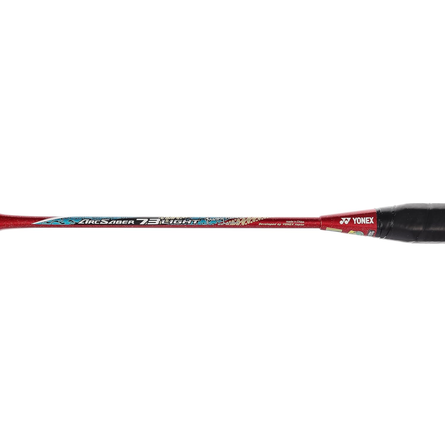 Yonex ARCSABER 73 LIGHT Badminton Racquet, G4 5U, Colour - Red, Grip Size - 4 3/4 Inches Yonex ARCSABER 73 LIGHT Badminton Racquet, G4 5U, Colour - Red, Grip Size - 4 3/4 Inches