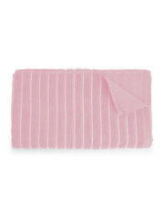 Welspun 2 In-1 100% Cotton 400 Gsm Bath Towel (Parfait Pink)