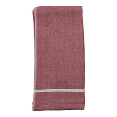 Ambika Stores & Readymades Large Size Kerala Traditional Cotton Bath Towel/Thorthu 350 Gsm | Light Weight Kerala Thorth & Stitched Towels (Rosy Brown)