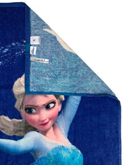 Athom Living Elsa Design Kids Cotton Bath Towel 300 Gsm | Soft & Skin-Friendly, Quick Absorbent, Lightweight, Durable, Easy Care Washable Towel