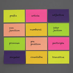 Sticky Notes Set Pad Big Size - 4 X 6 | Ideal For School, Office Supplies - 6 Pads X 45 Sheets