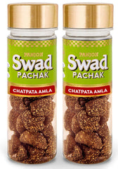 Panjon Swad Chatpata Amla Candy Mukhwas 230gm, (115gm *2 Bottle) | Digestive Mouth Freshener